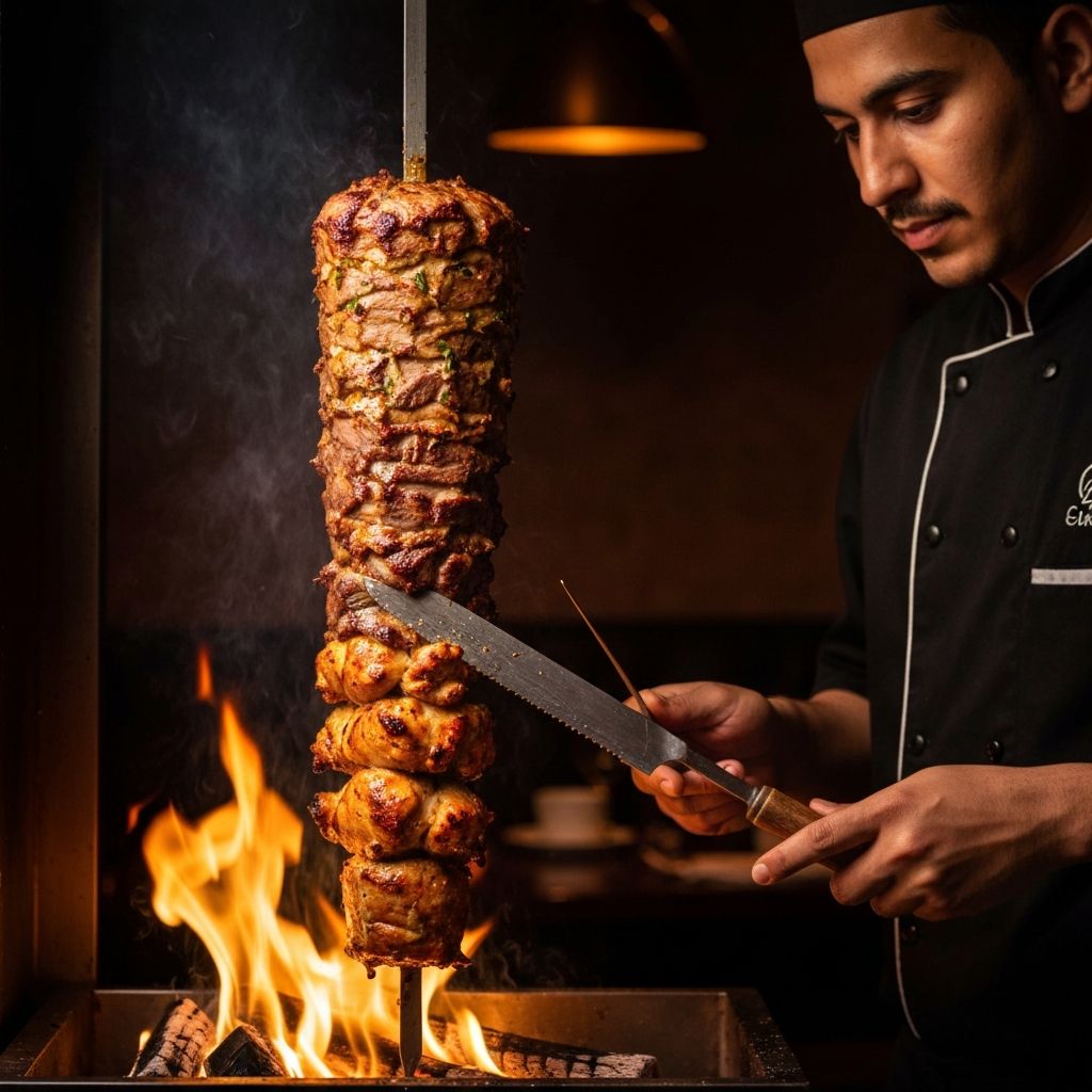 Frisch zubereiteter Döner vom Spieß – Restaurant Relax Augsburg